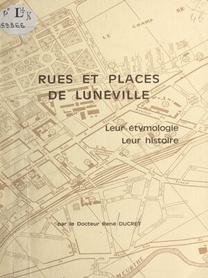 cover image of Rues et places de Lunéville